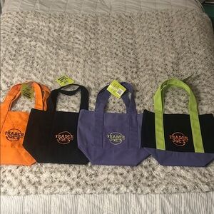 Trader Joe's Colorful Tote Bag Collection